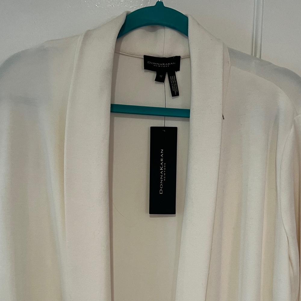 Donna Karan Cream Women's Cardigan